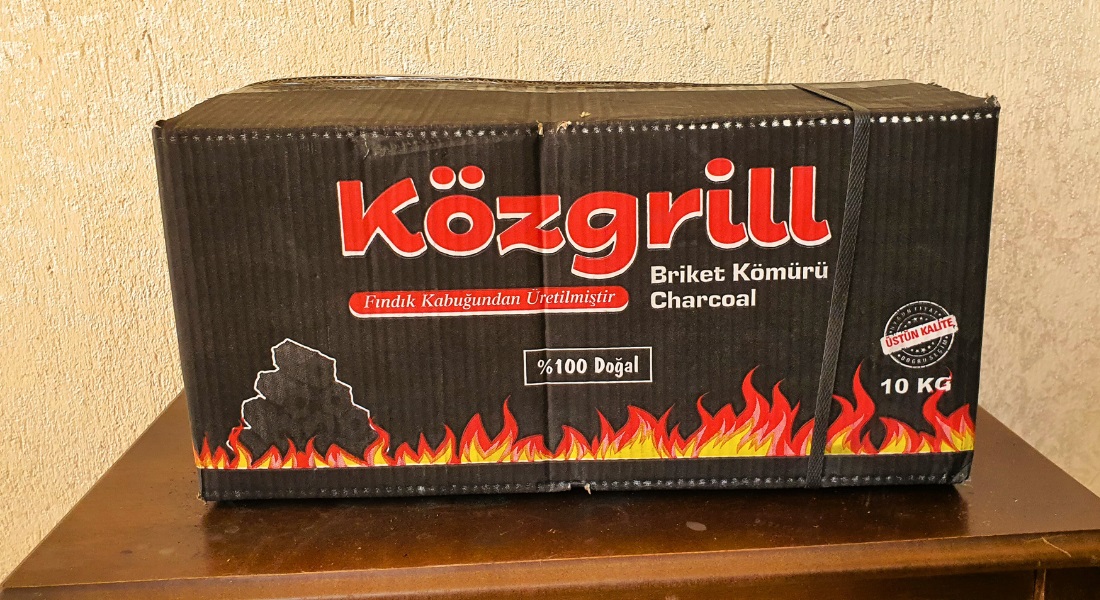 Yerli Fındık Kabuğu Briket Mangal Kömürü